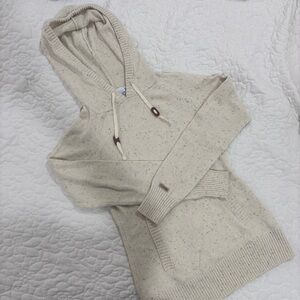 Columbia Women's Speckled Cream Sweater Hoodie